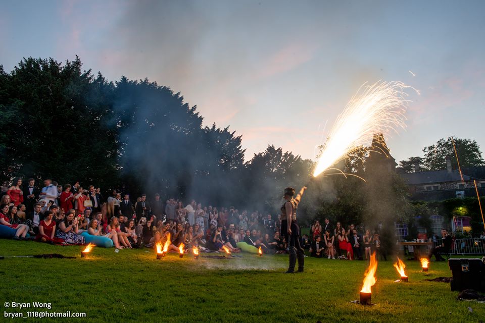 pyrotechnic finale